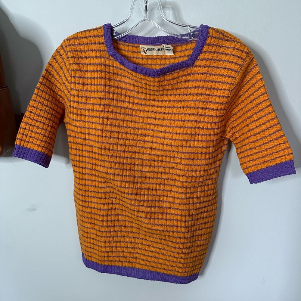 Vintage! Wondamere wool sweater shirt.